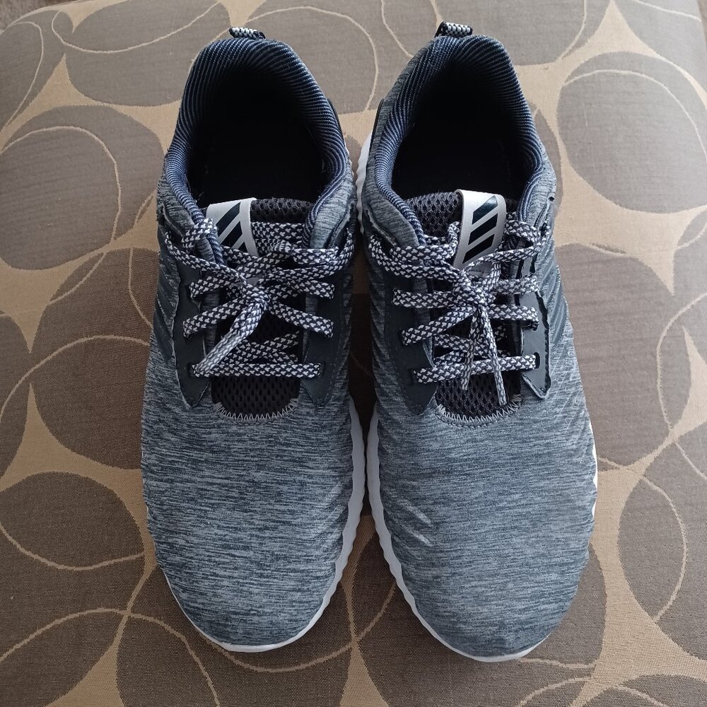 Adidas Womens Alpha Bounce 3 Heathered Black and White